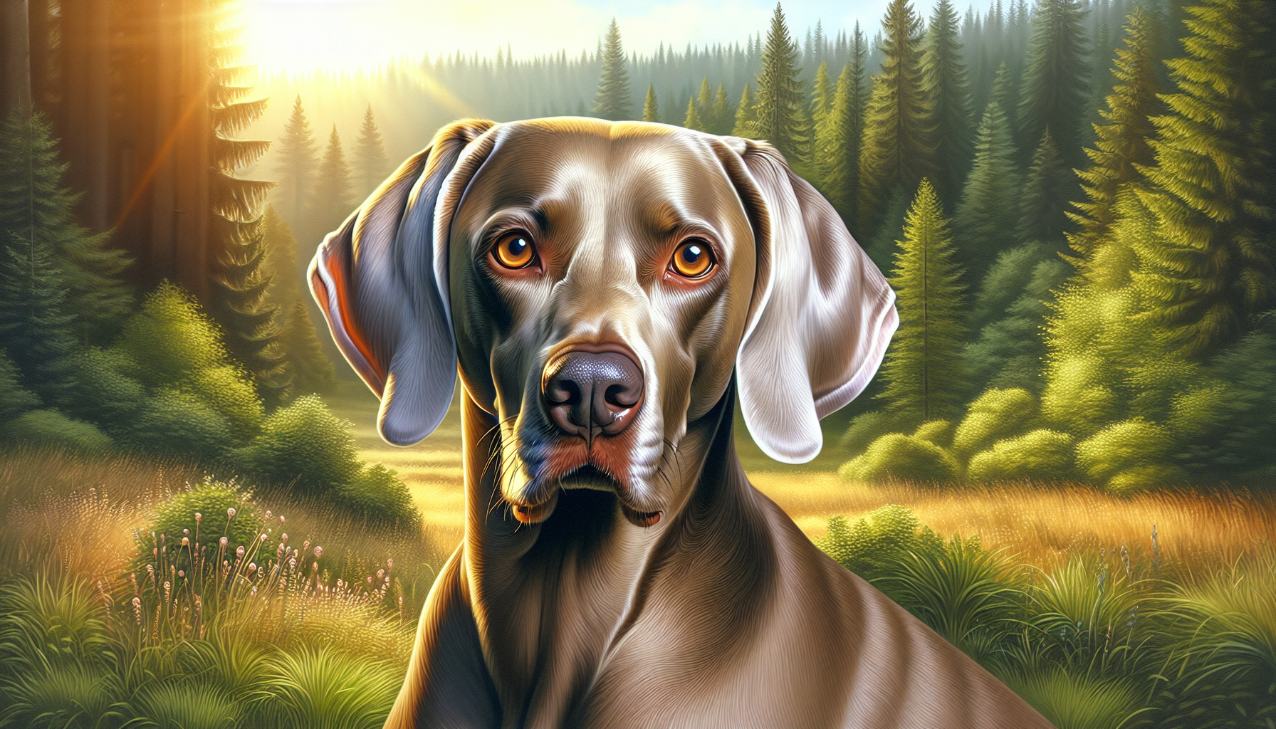 Le Weimaraner : Un Compagnon Loyal à Protéger avec Soin.