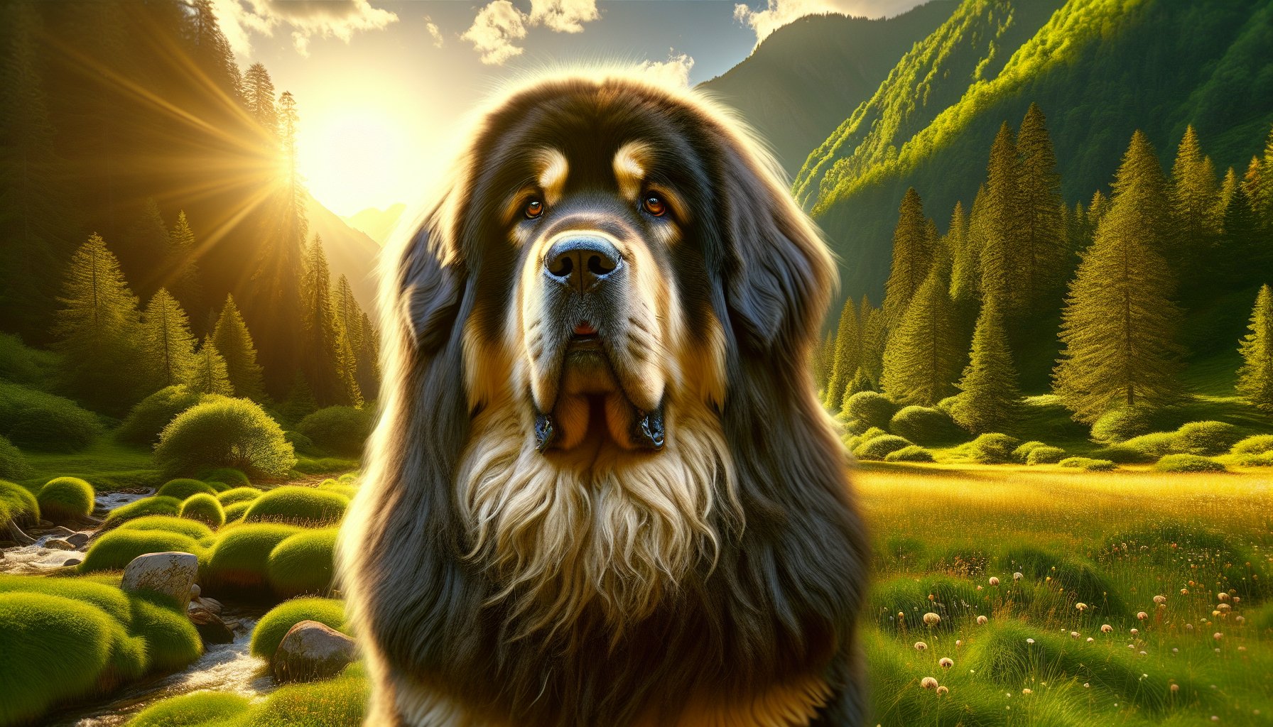 Découvrez le Mastiff Tibétain : un futur protecteur pour votre famille.