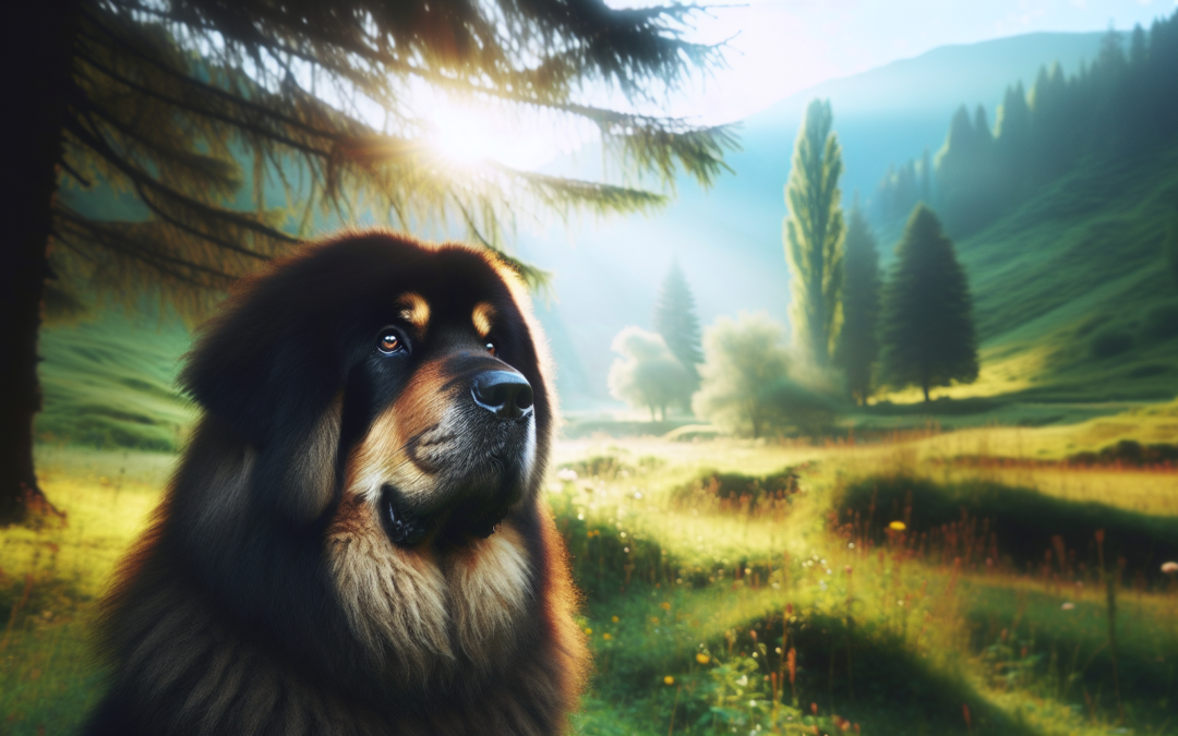 Découvrez le Mastiff Tibétain : un compagnon fidèle et majestueux.