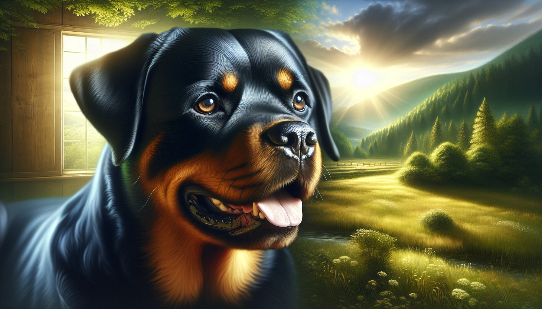 Rottweiler : le compagnon fidèle à protéger pour l'avenir de votre famille.