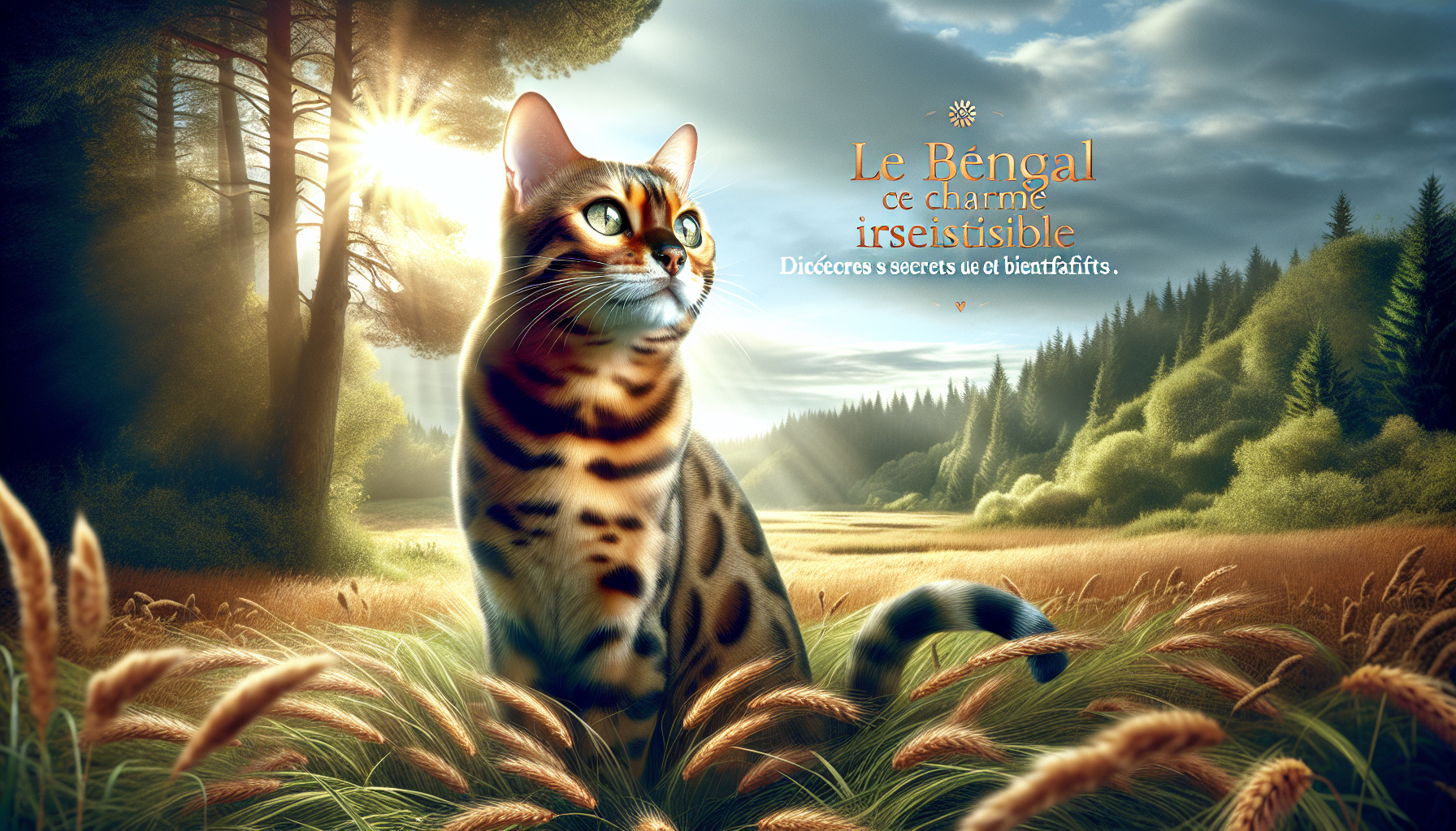 Le Bengal, Ce Chat au Charme Irrésistible : Découvrez ses Secrets et Bienfaits.